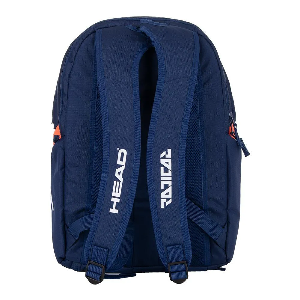 2019 Rebel Backpack Blue and Orange Tennis Bag