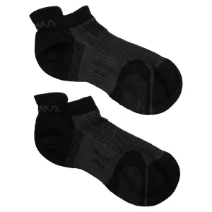 Aclima Ankle Socks 2-Pack Jet Black | Buy Aclima Ankle Socks 2-Pack Jet Black here | Outnorth