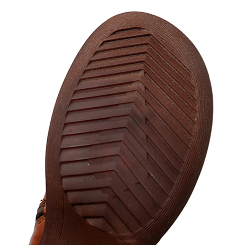 Autumn Retro Leather Handmade Women's Boots | Gift Shoes