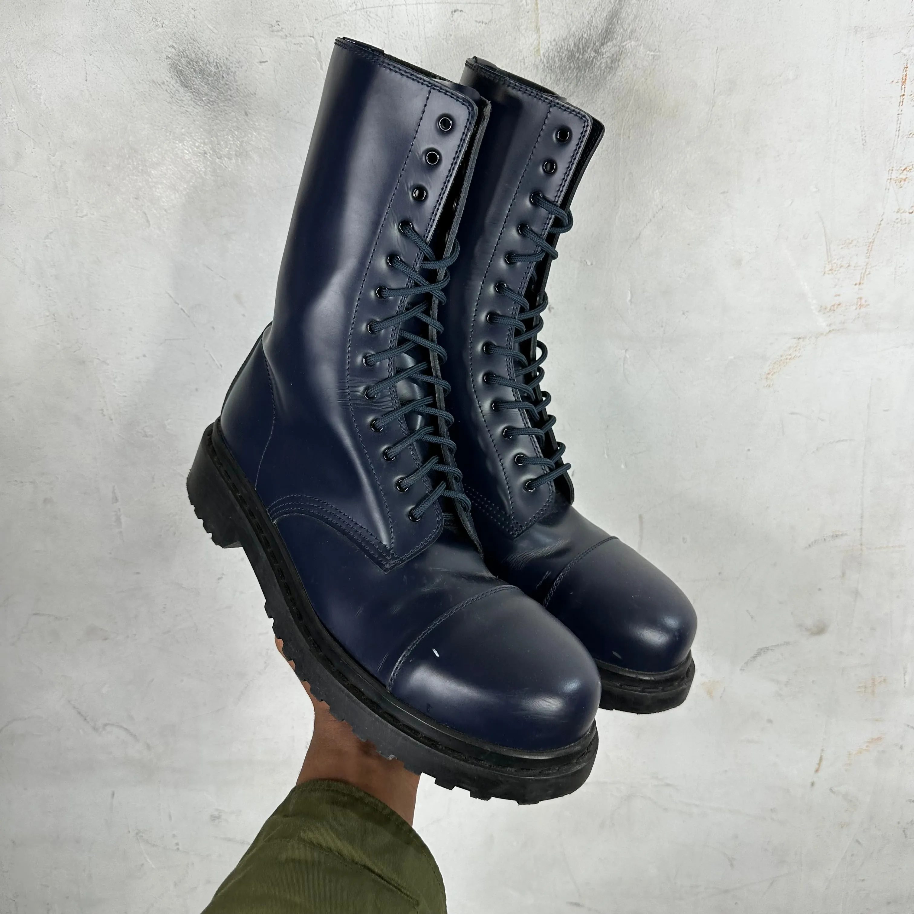Balenciaga Coated Combat Boot