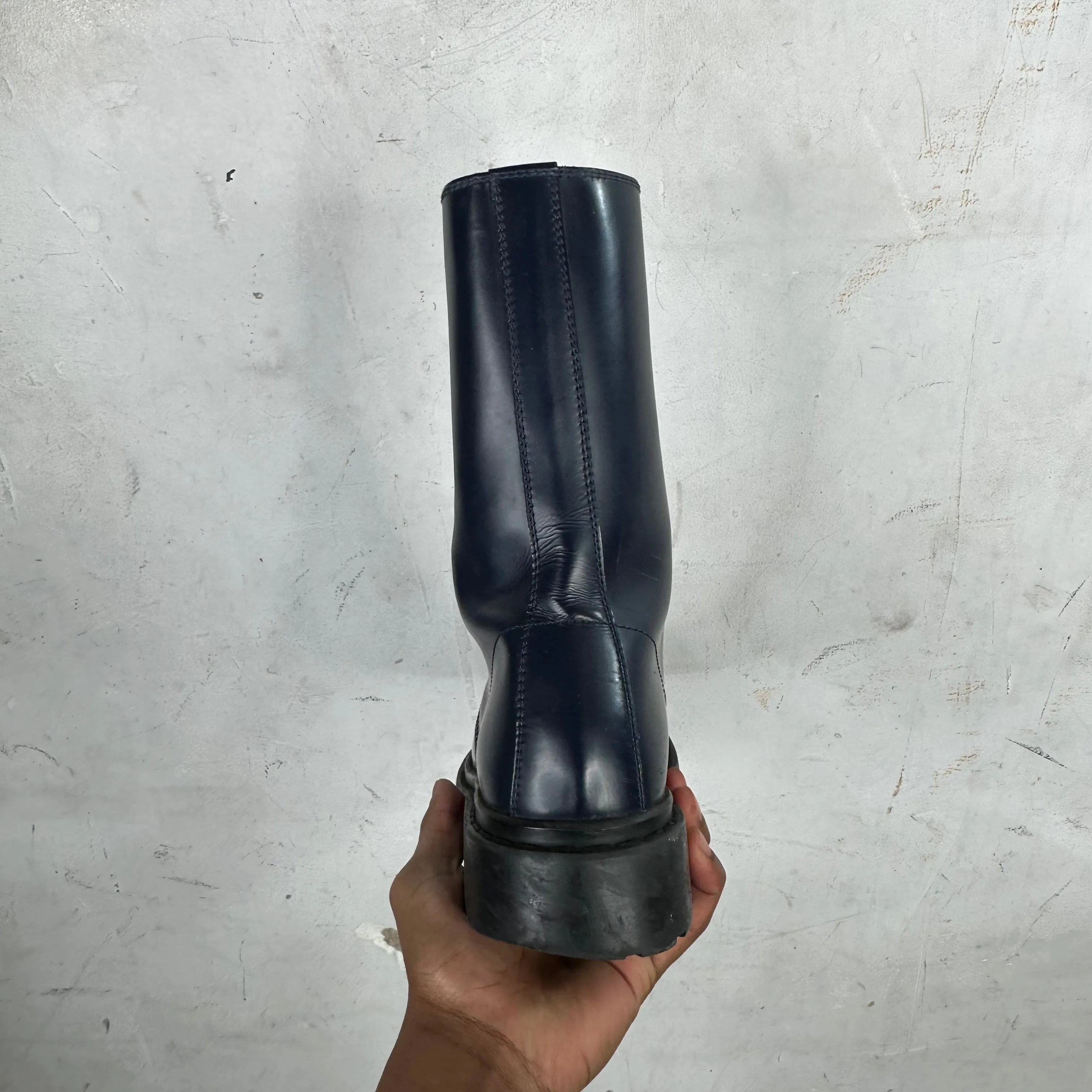 Balenciaga Coated Combat Boot
