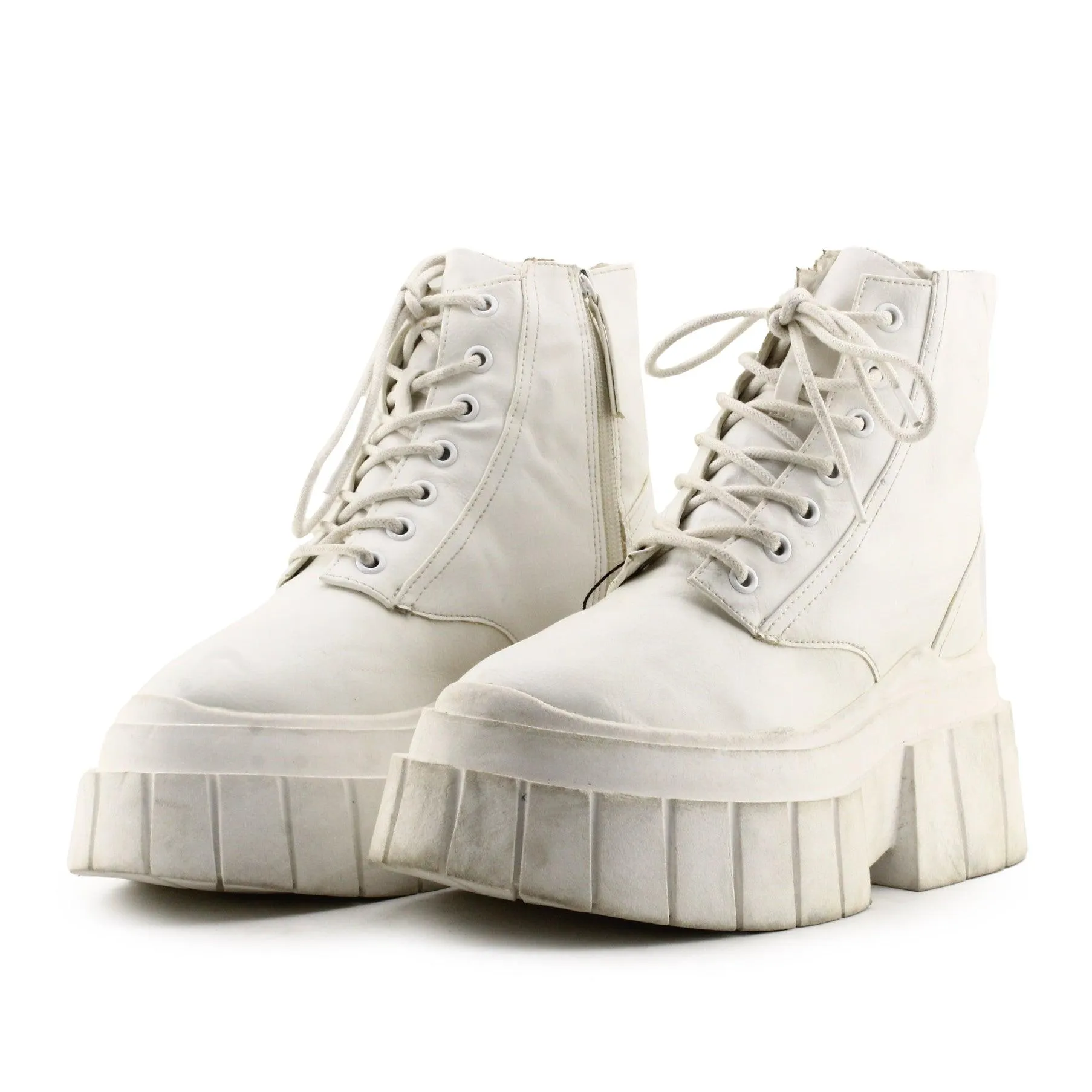 Bershka Laces Platform Boots