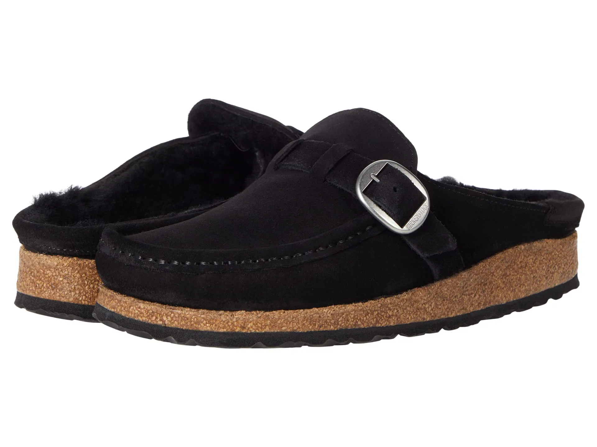 Birkenstock Buckley Shearling Clog - Suede