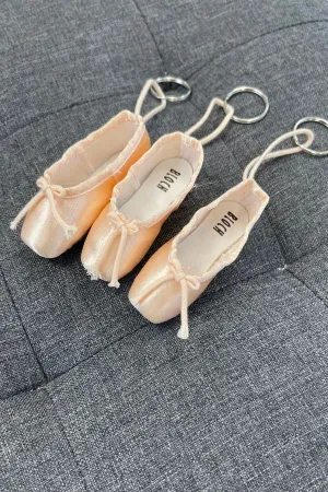 Bloch Mini Pointe Shoe Keychain - Pink