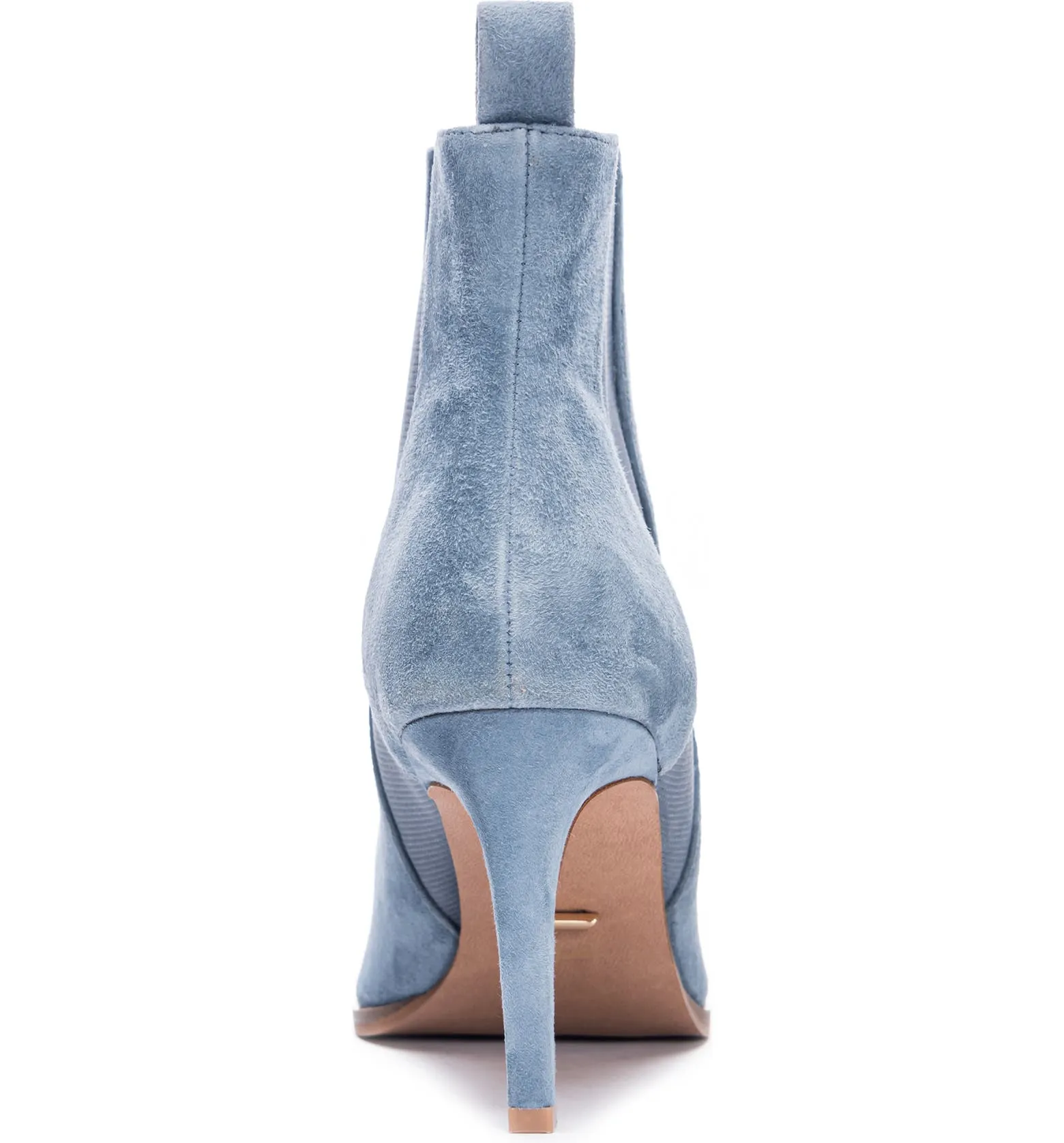 Blue Suede Kensington Bootie