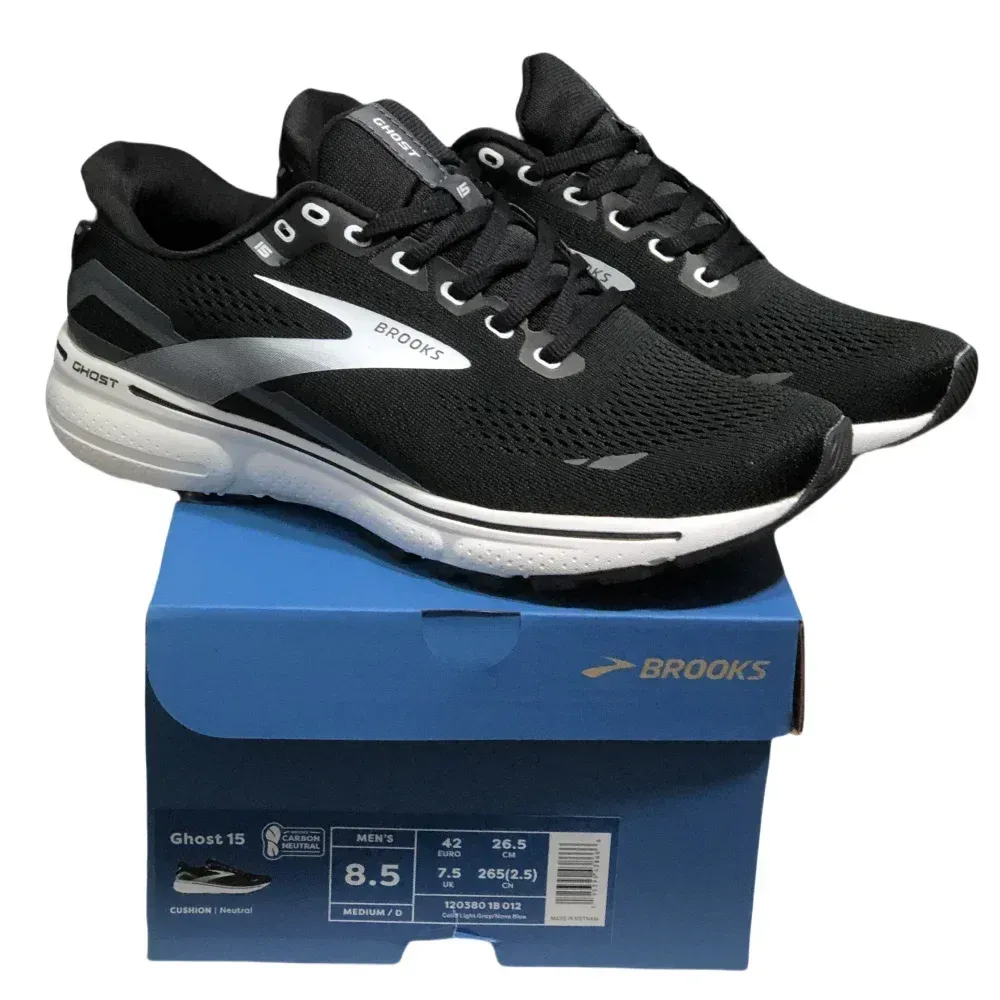 BROOKS Men’s Ghost 15 Delivers Outstanding Energy Return And Cushioning For Every Stride You Take