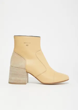 Buffalo Leather Ankle Boots