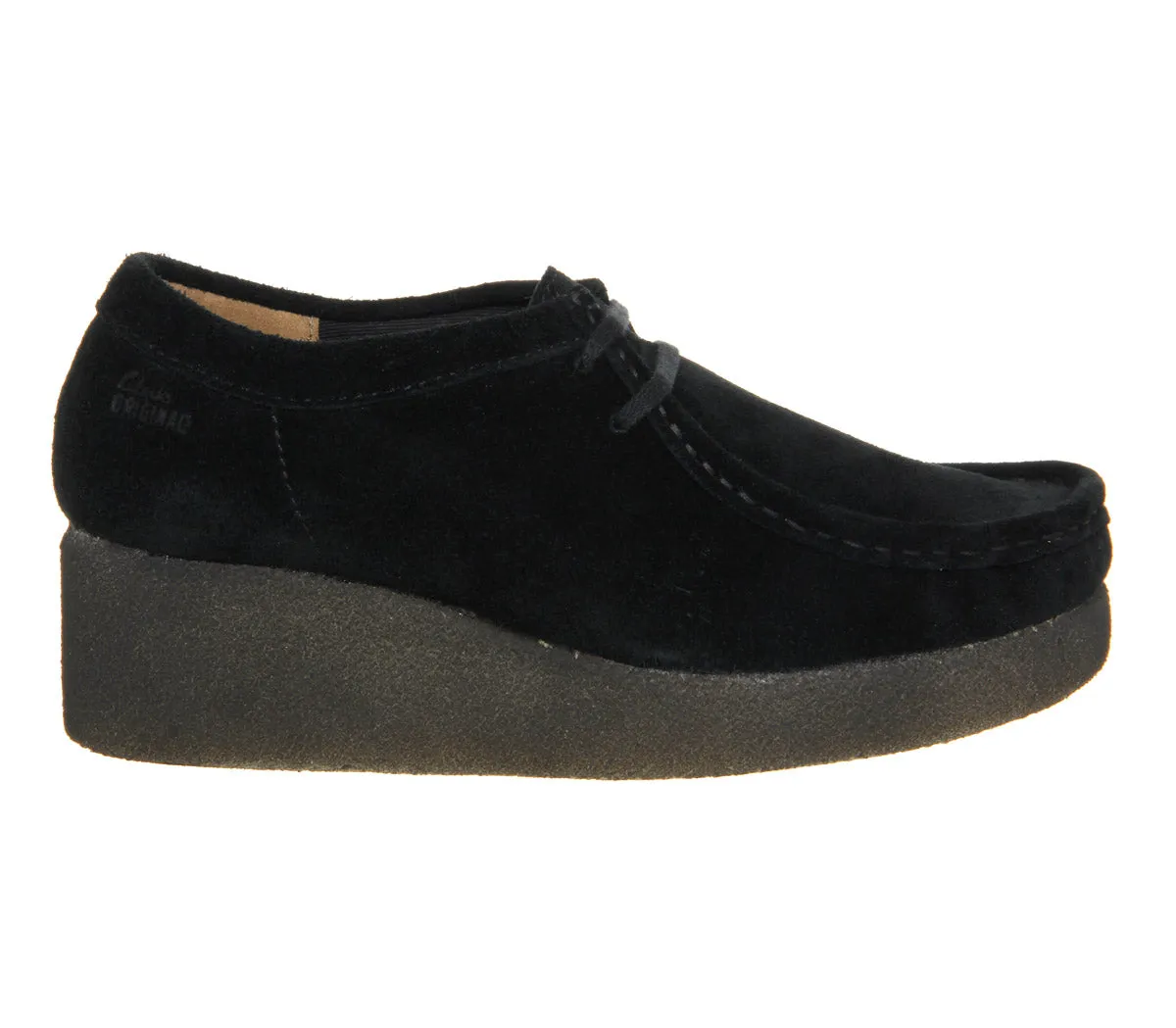 Clarks
Peggy Bee Suede Wallabee Womens Wedge Shoes