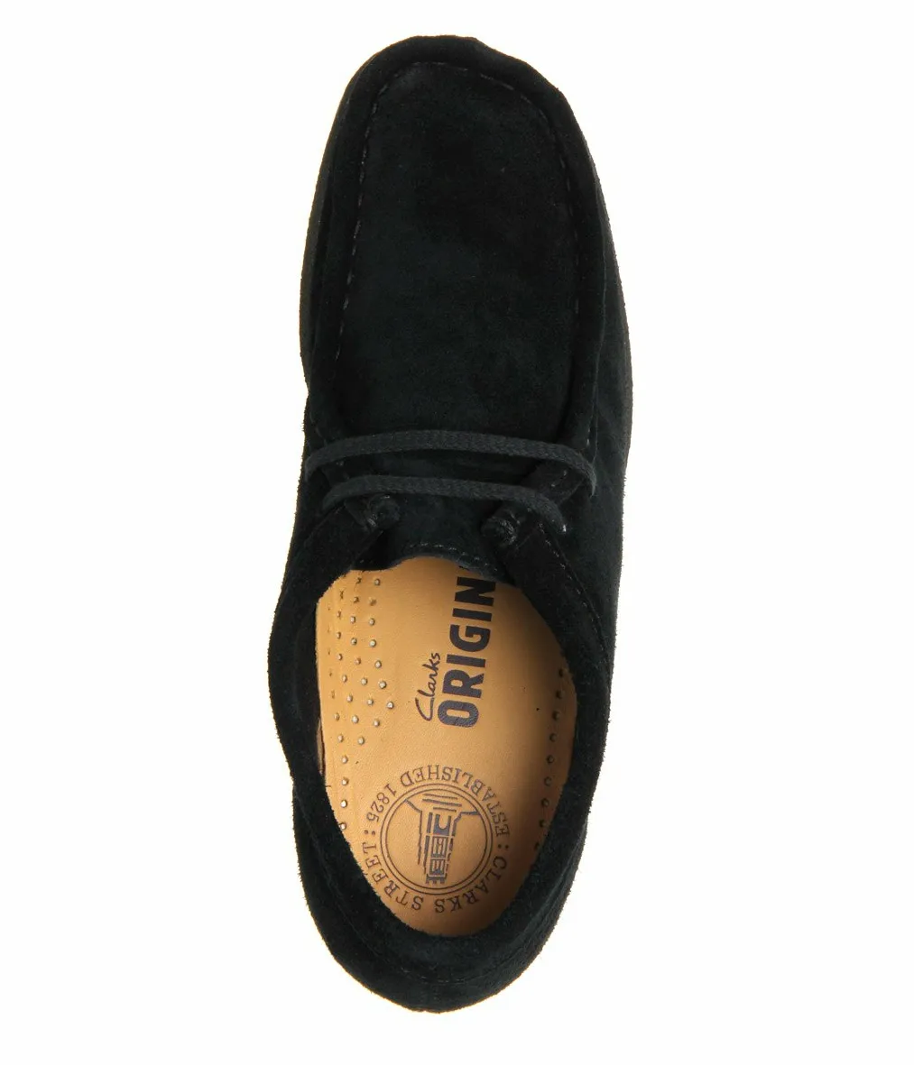 Clarks
Peggy Bee Suede Wallabee Womens Wedge Shoes