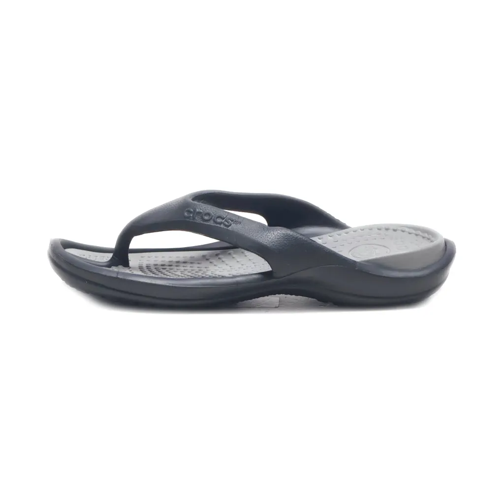 Crocs Athens Flip Flops Rubber Black Colour For Men