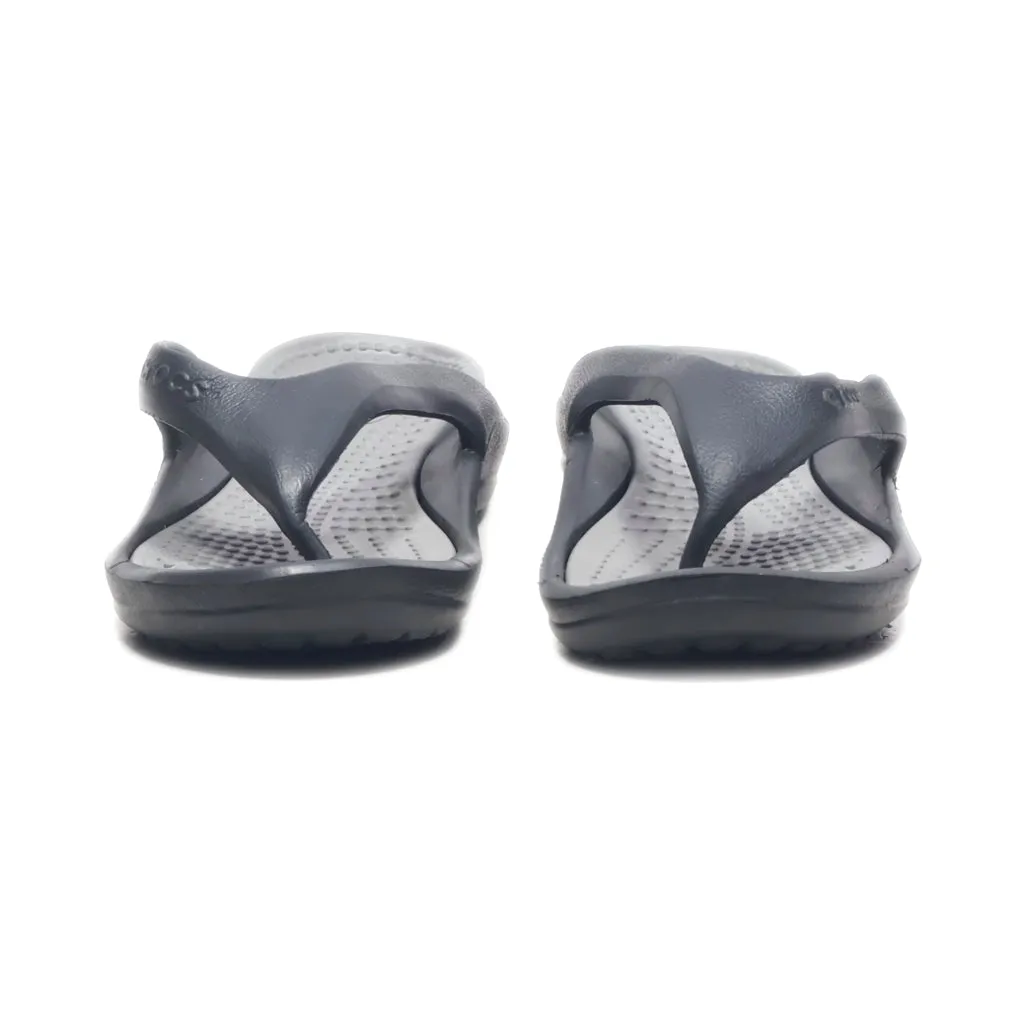 Crocs Athens Flip Flops Rubber Black Colour For Men