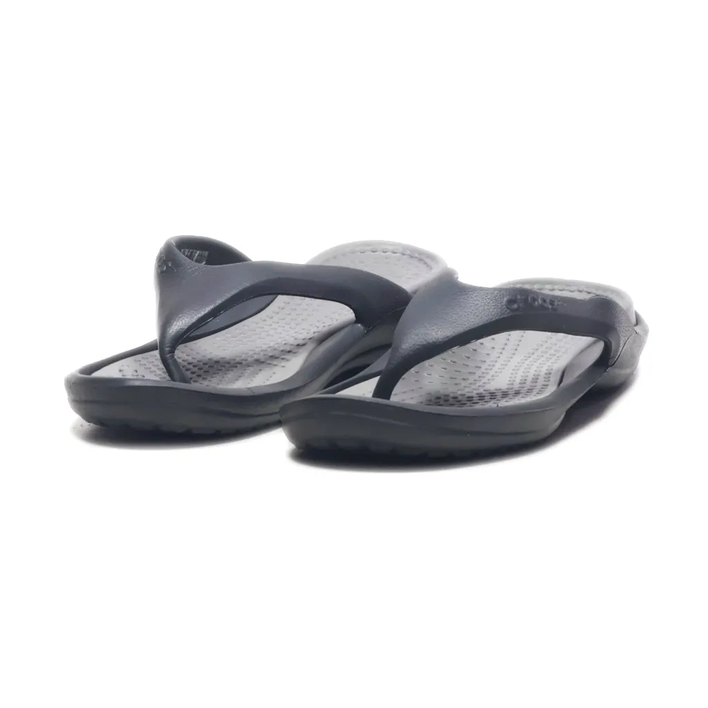 Crocs Athens Flip Flops Rubber Black Colour For Men