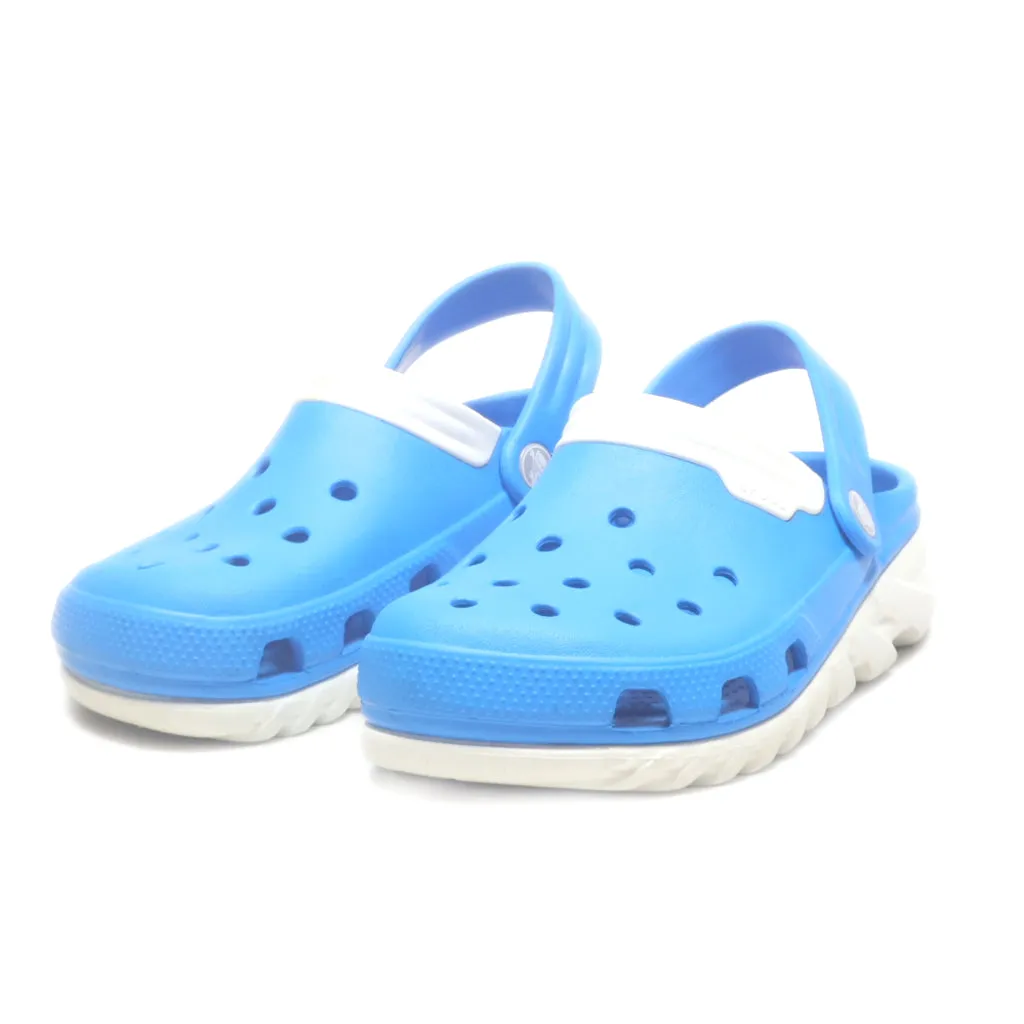 Crocs Duat Max Clogs Rubber Blue Colour For Men