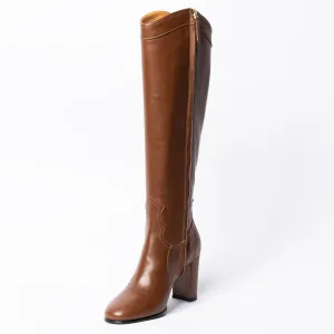 Dakota Boots in Cognac Leather