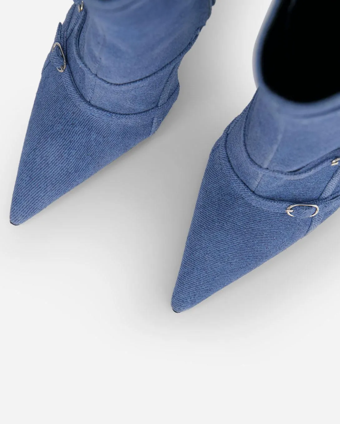 Denim Belt Boot