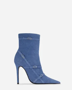 Denim Belt Boot