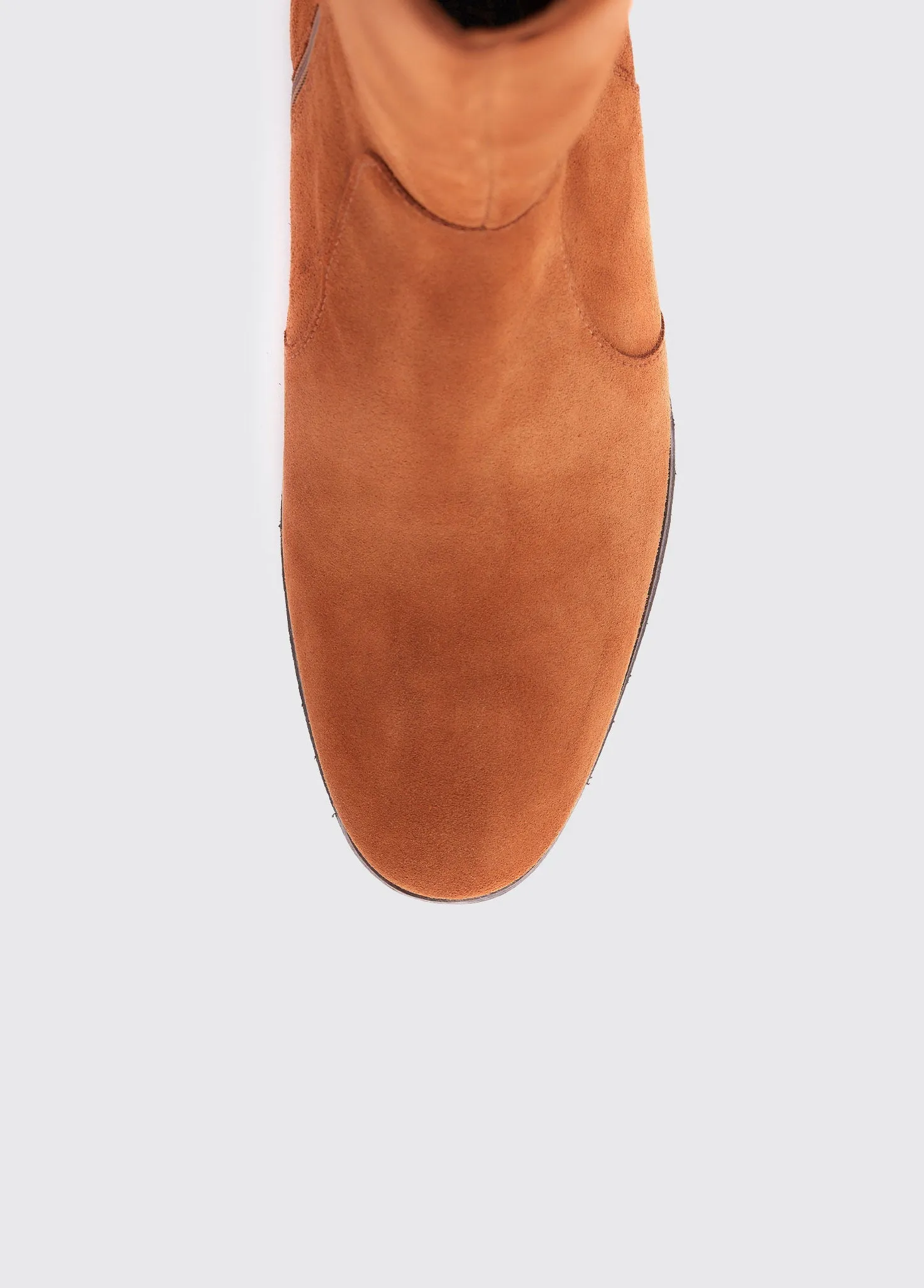 Downpatrick Camel boots knee high