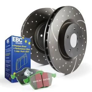 EBC Brakes S10KF1427 S10 Kits Greenstuff 2000 and GD Rotors