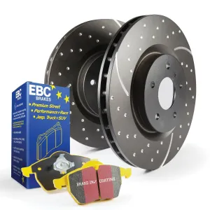 EBC Brakes S5KF1850 S5 Kits Yellowstuff And GD Rotors