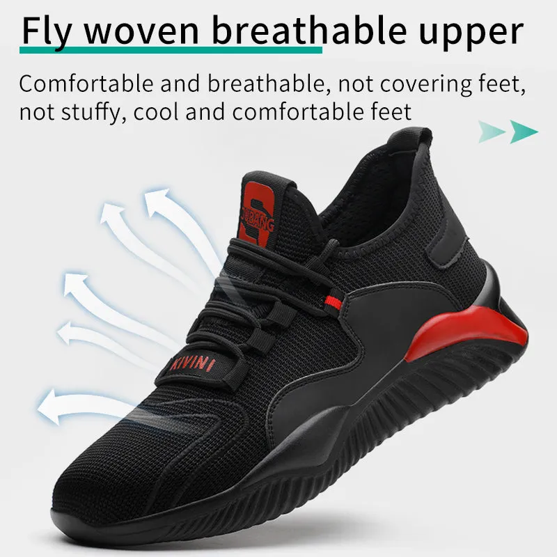 Fly Weave Tennis Safety Shoes for Men (JB-797)