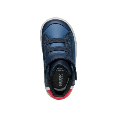 Geox B Gisli B  Navy Avio Leather kids  Boots
