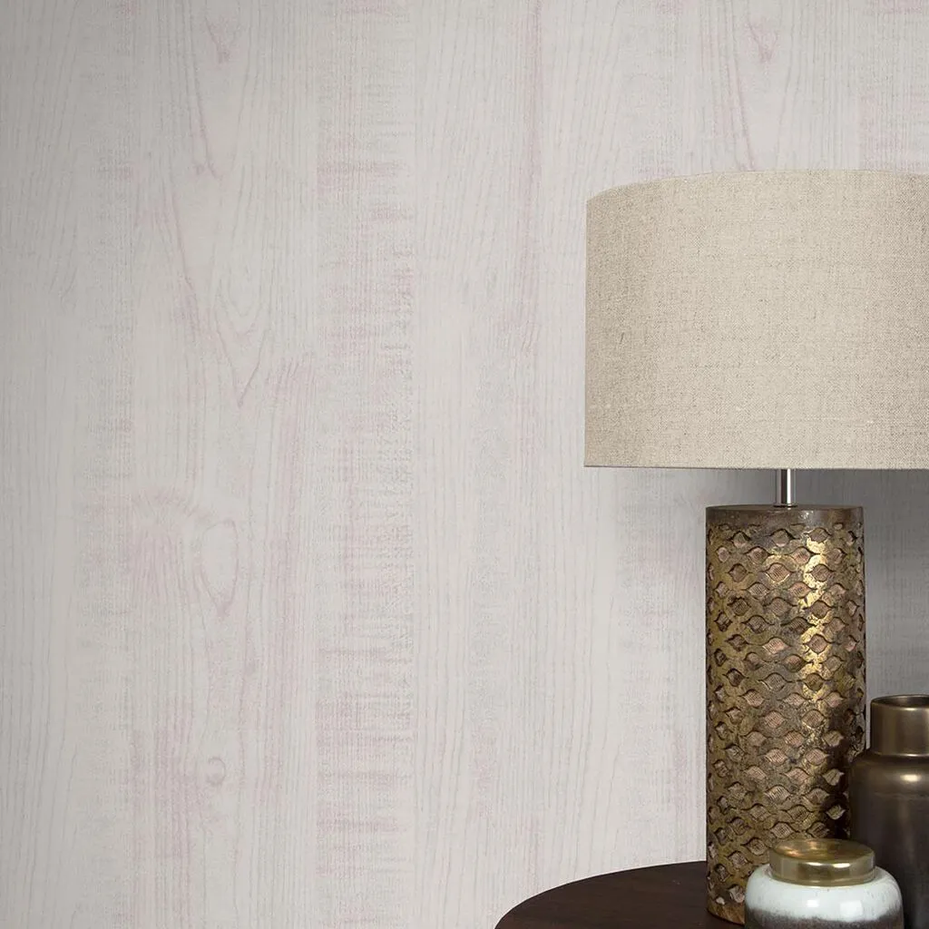 Graham & Brown Wood Grain 105859 White