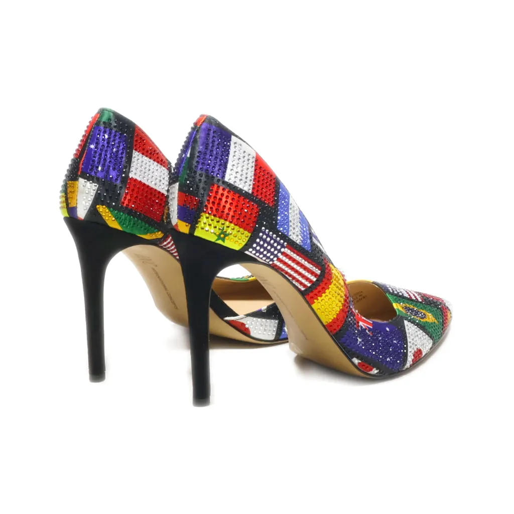 I.N.C High-Heel Shoes Fabric Multicolour Colour For Women
