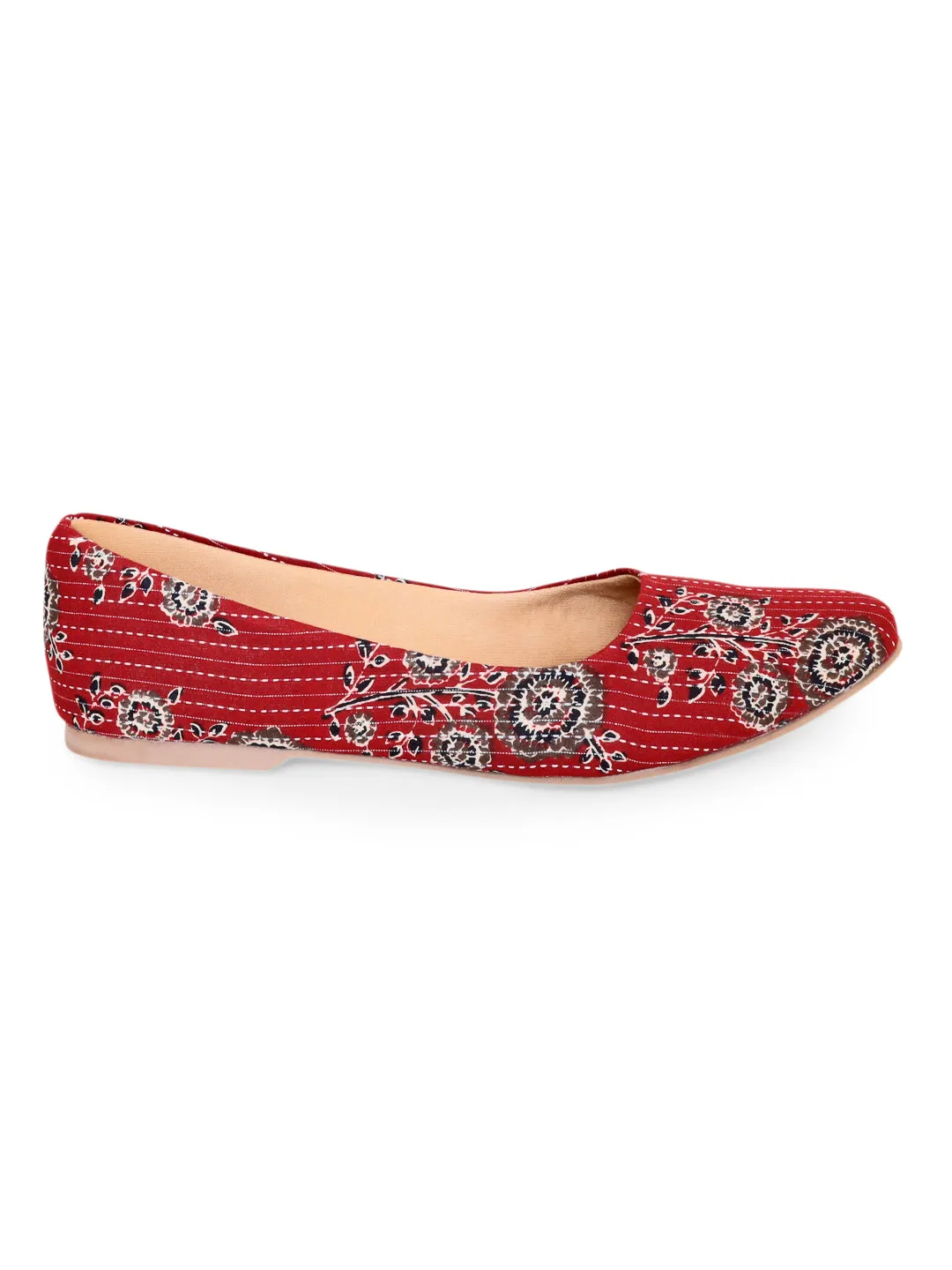 Kalamkari Kantha Work Ballerina