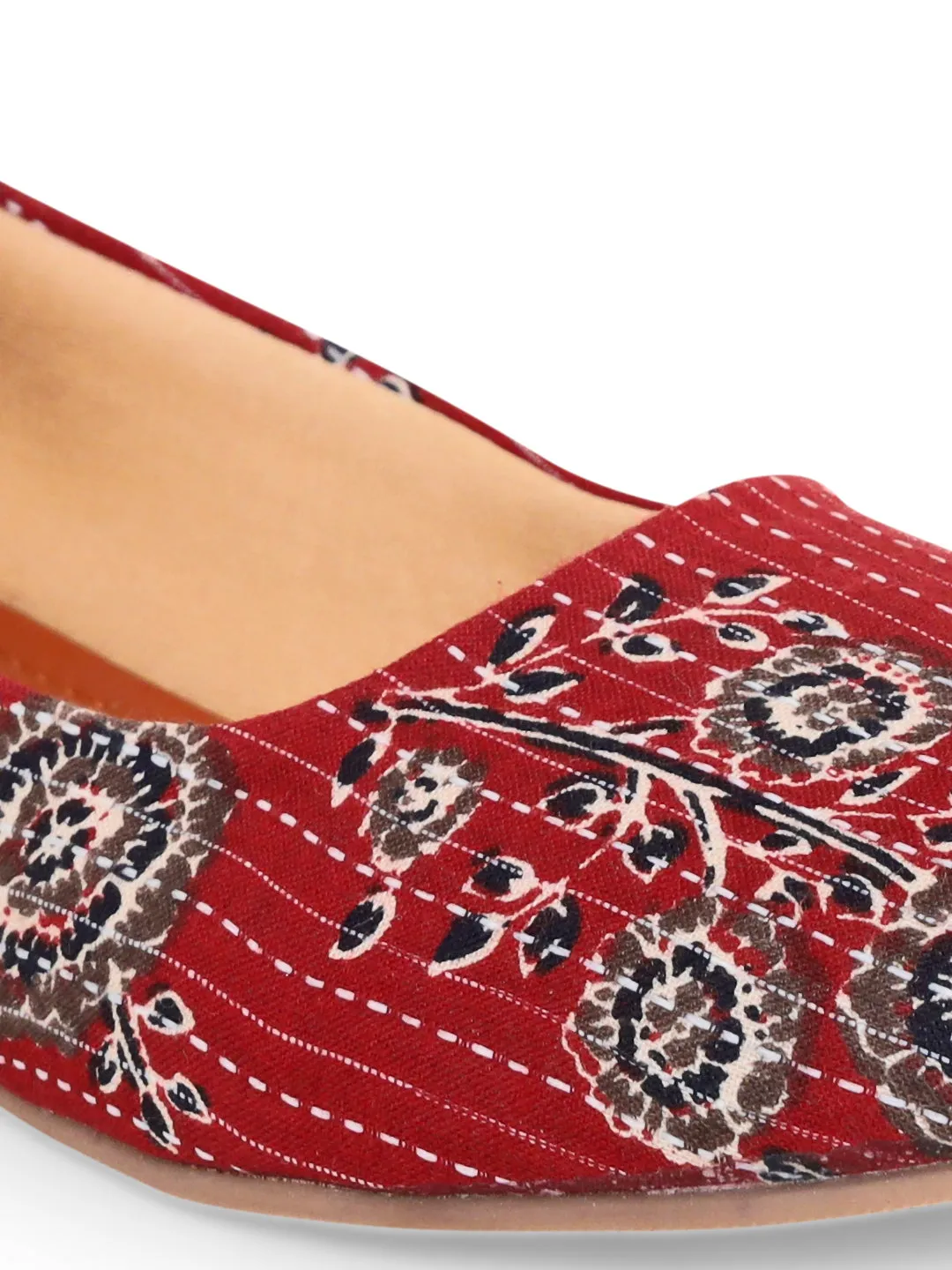 Kalamkari Kantha Work Ballerina