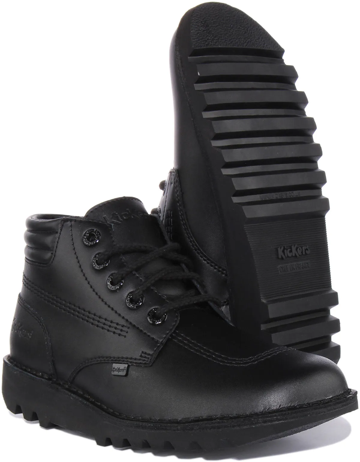Kickers Kick Hi Padded In Black