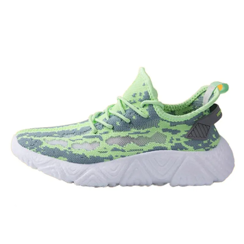 Lace-Up Colorblock Running Men's Sneakers