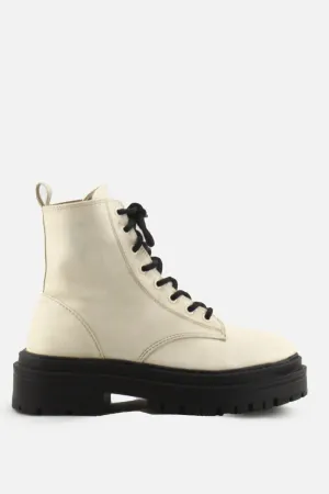 Lefties Laces Combat Boots | 100% Authentic Leather