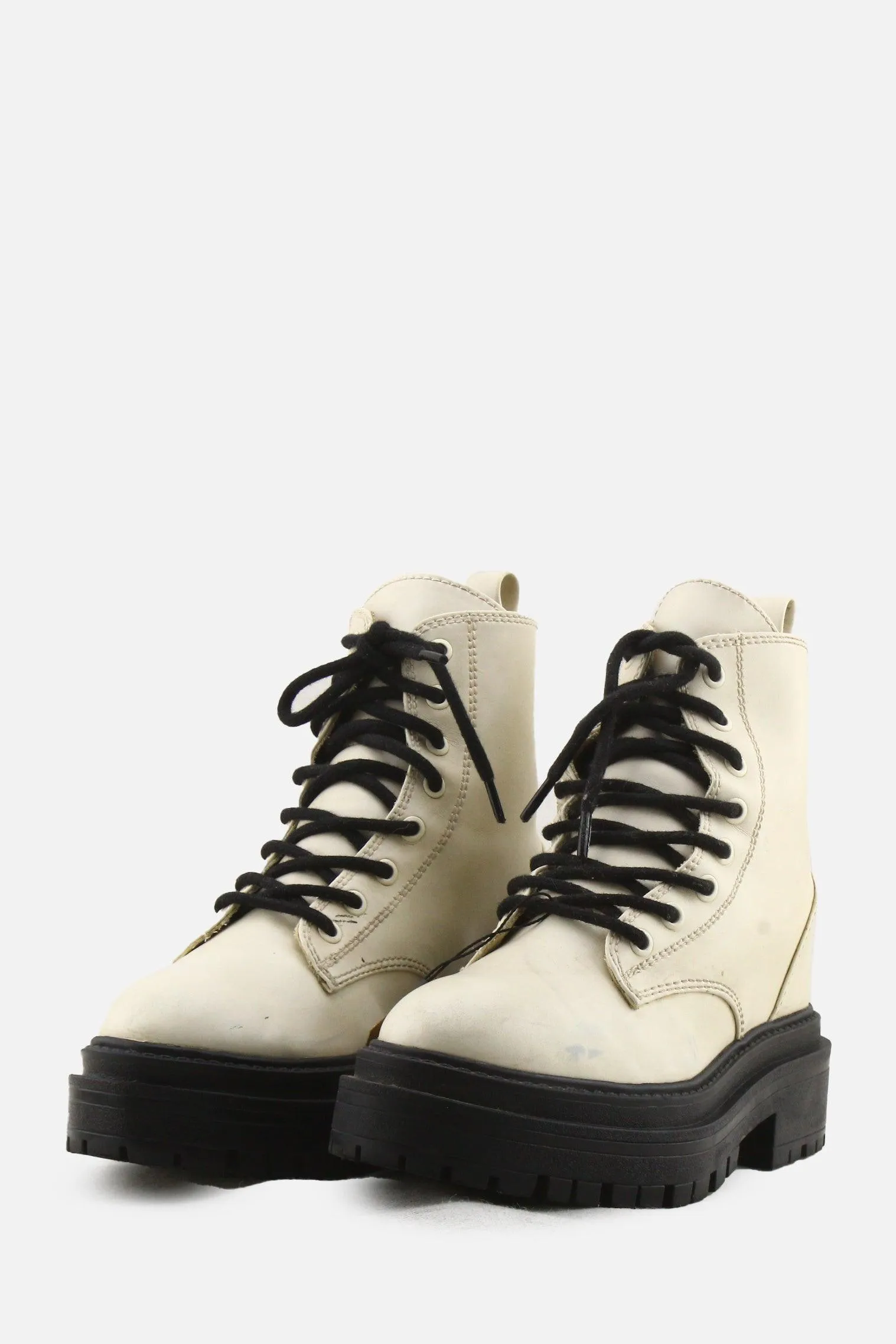 Lefties Laces Combat Boots | 100% Authentic Leather