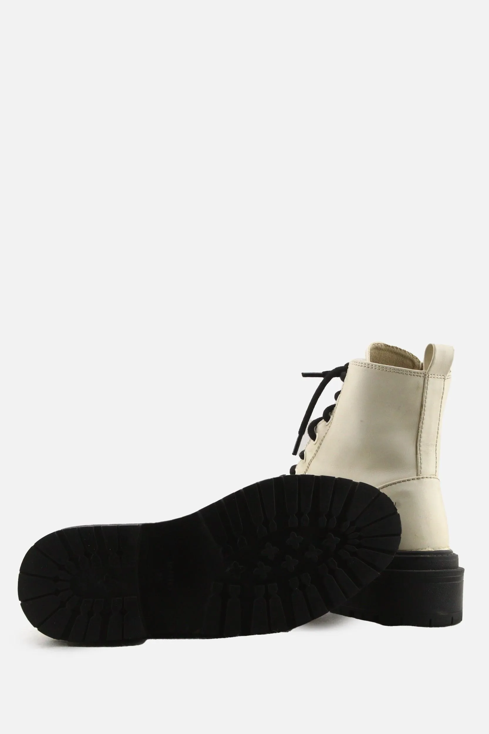 Lefties Laces Combat Boots | 100% Authentic Leather