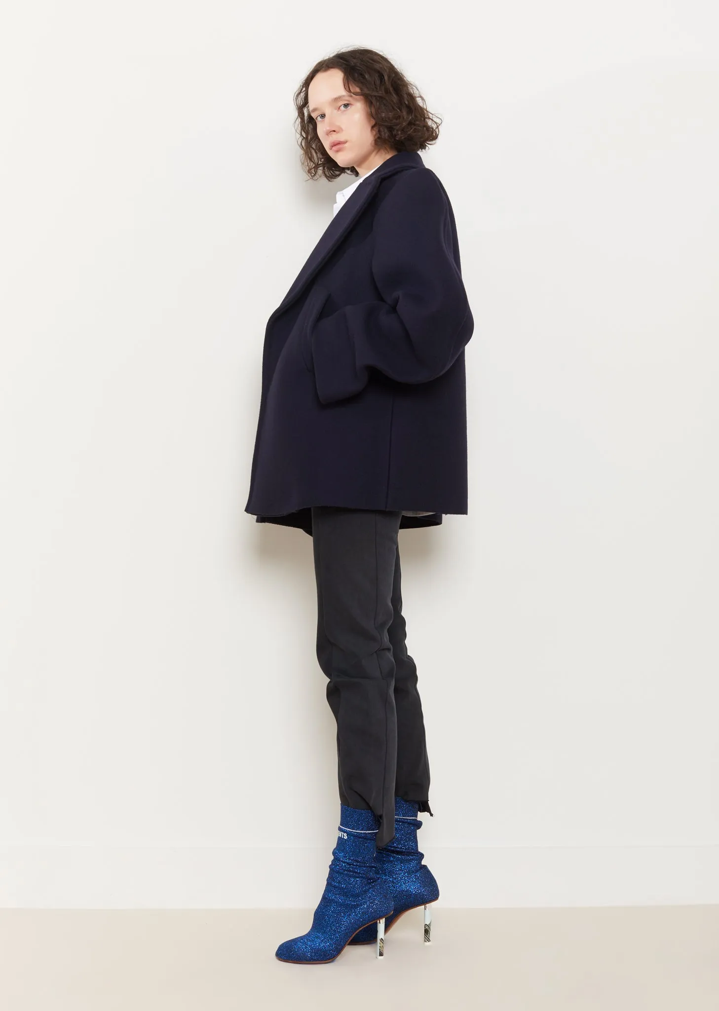 Lurex Socks Ankle Boots