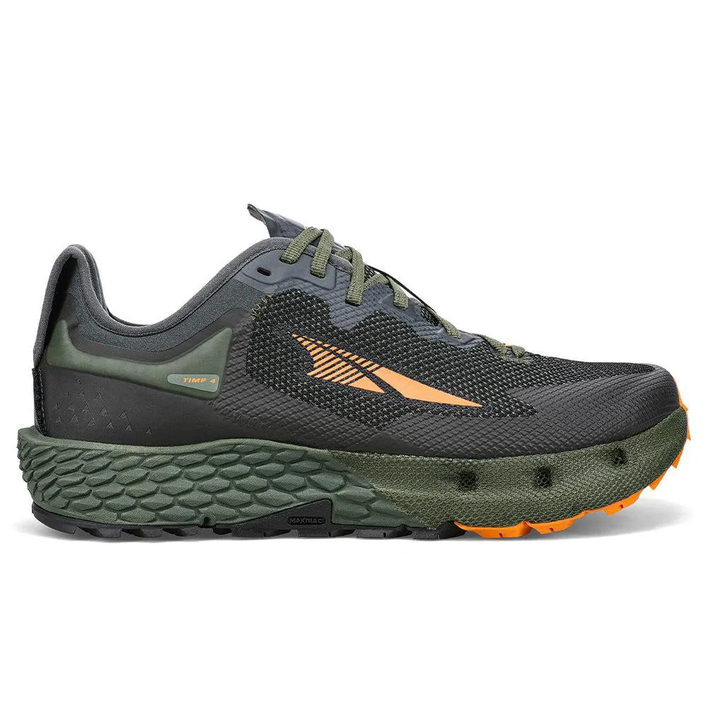 Men's Altra Timp 4, Dark Gray, 8 D Medium