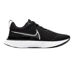 Nike Women's React Infinity Run Flyknit 2 Shoes - Black / Iron Grey / White