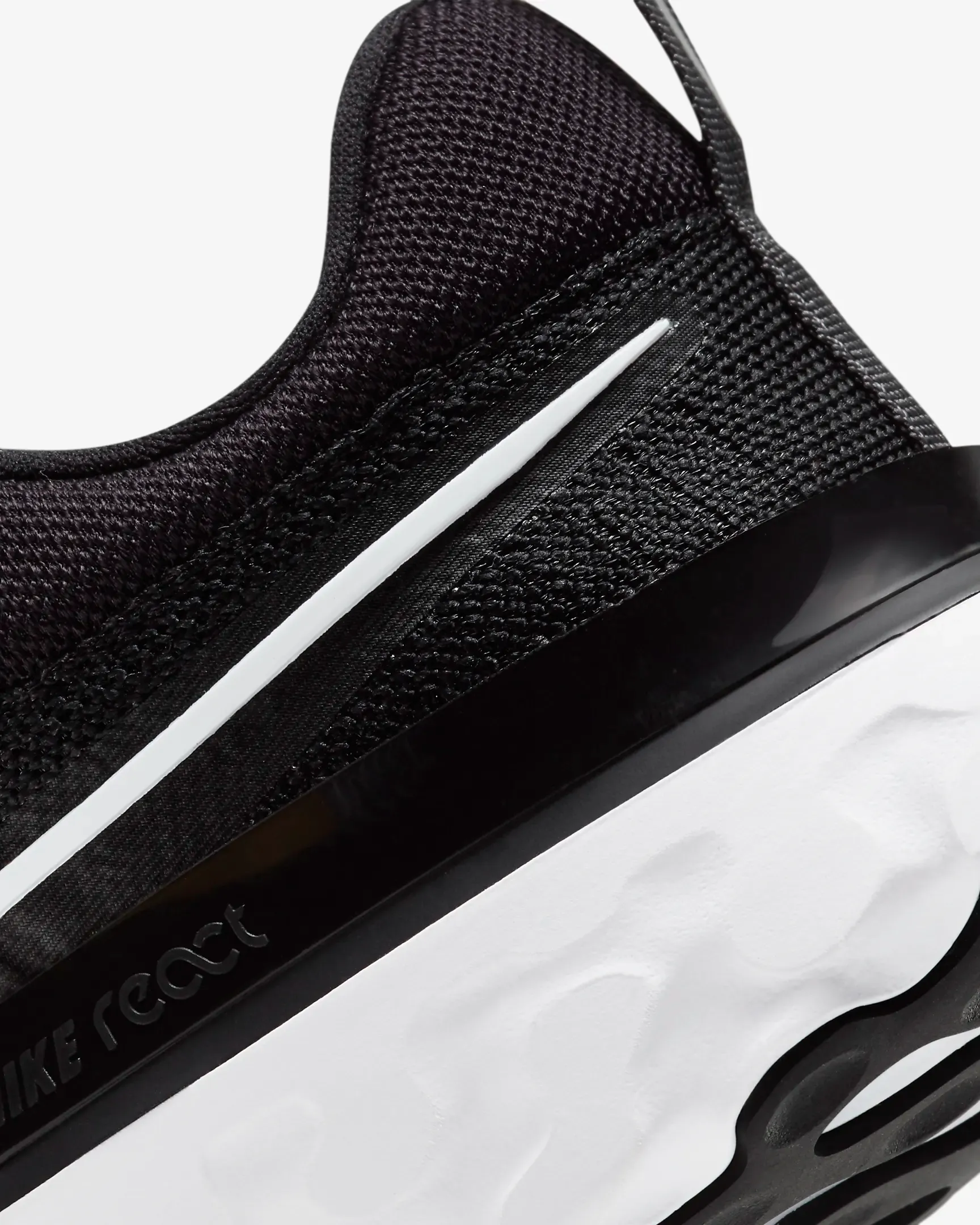 Nike Women's React Infinity Run Flyknit 2 Shoes - Black / Iron Grey / White