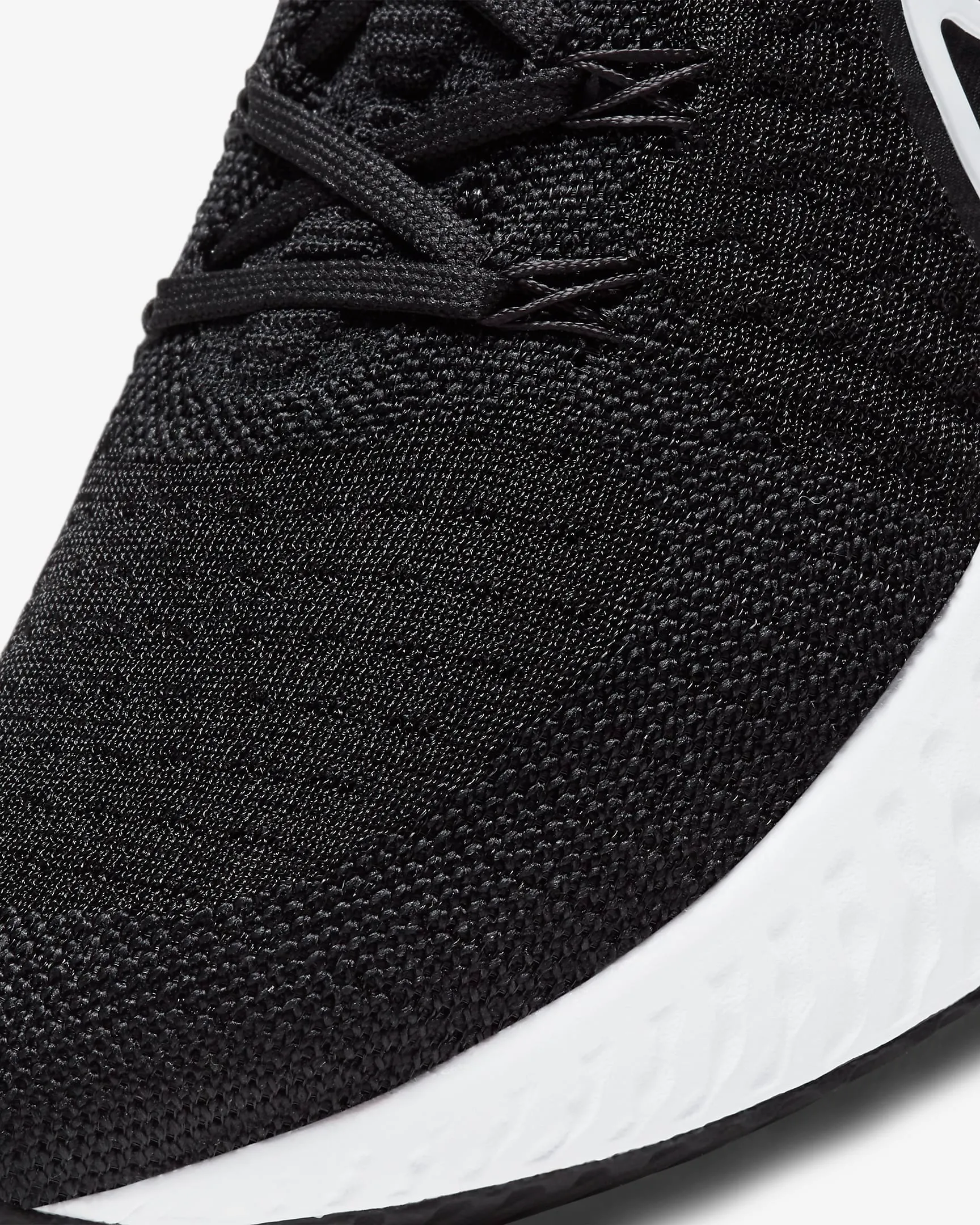 Nike Women's React Infinity Run Flyknit 2 Shoes - Black / Iron Grey / White