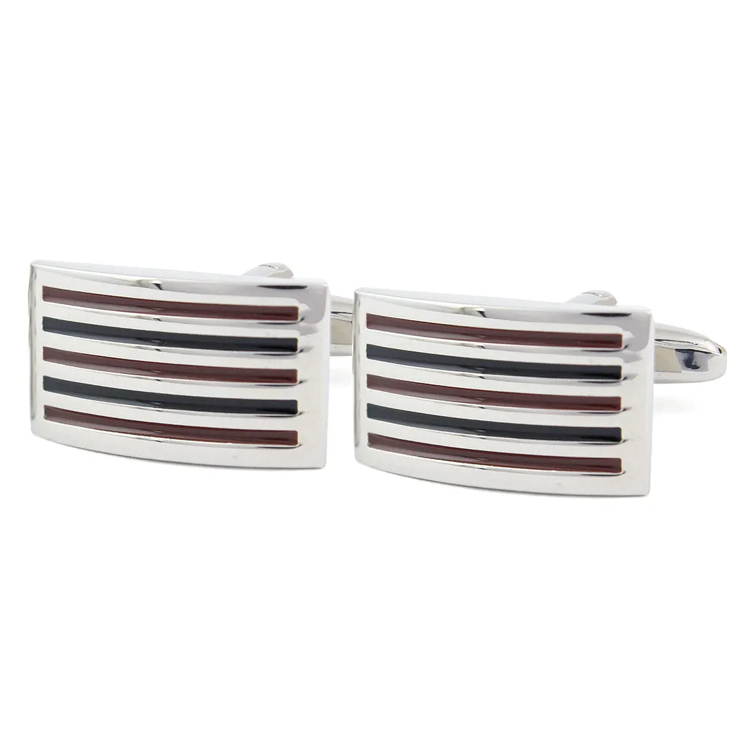 Peluche Minimalist Mi Multicolor Cufflinks