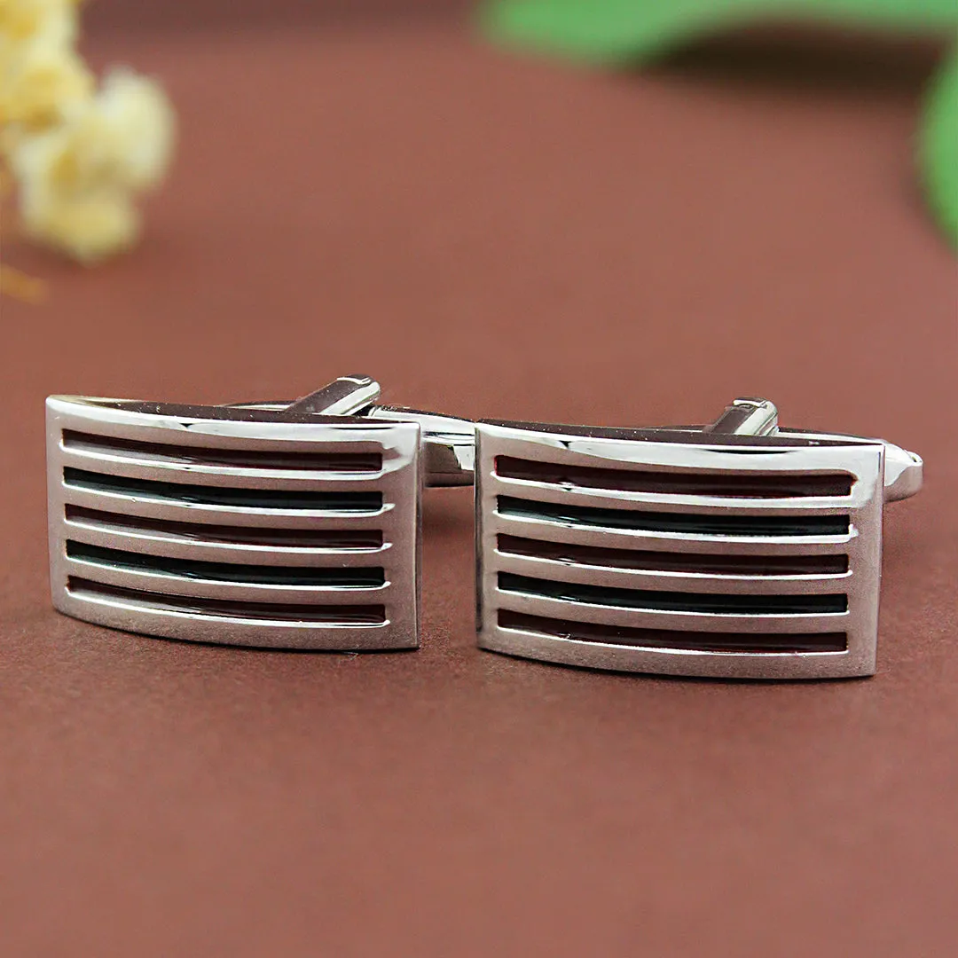 Peluche Minimalist Mi Multicolor Cufflinks