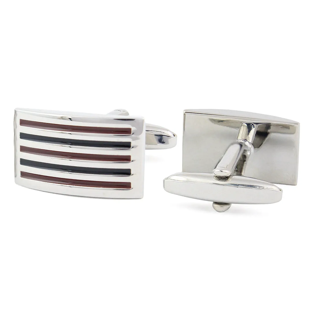 Peluche Minimalist Mi Multicolor Cufflinks