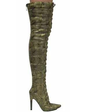 RAGE PUFF KNEE HIGH - CAMO