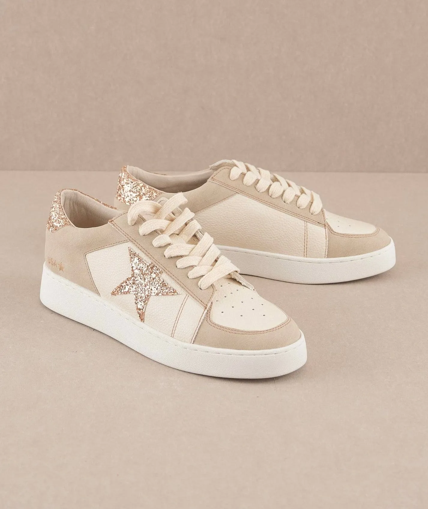 Shine On Glitter Star Sneaker