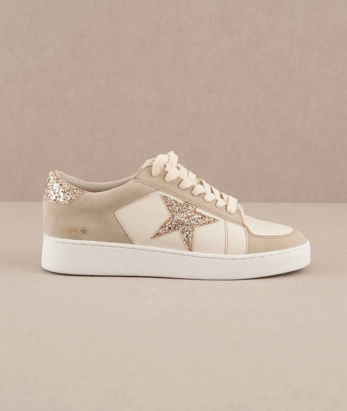 Shine On Glitter Star Sneaker