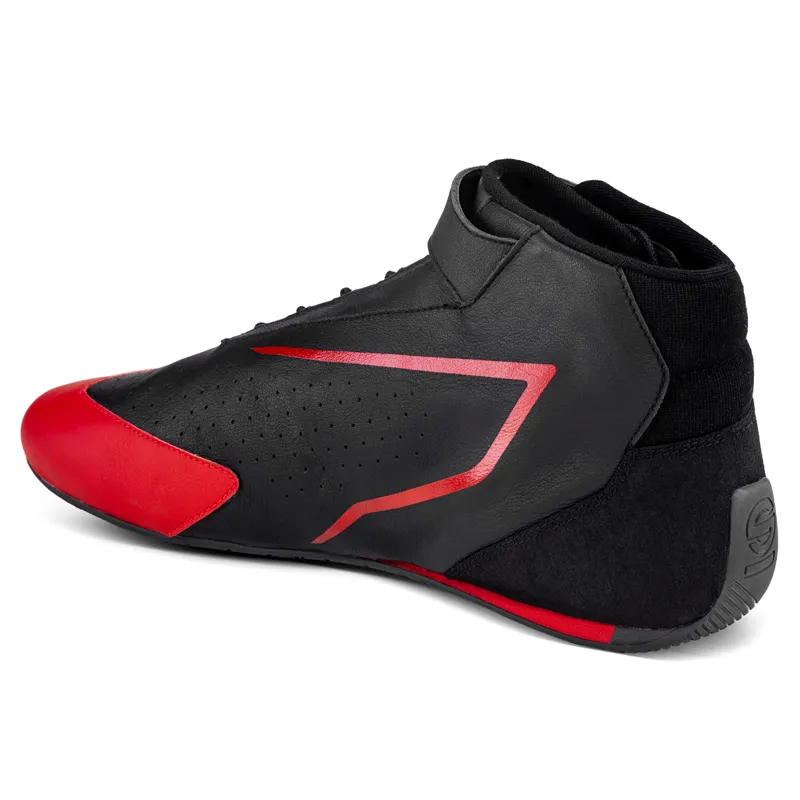 Sparco Skid Shoe - Red/Black
