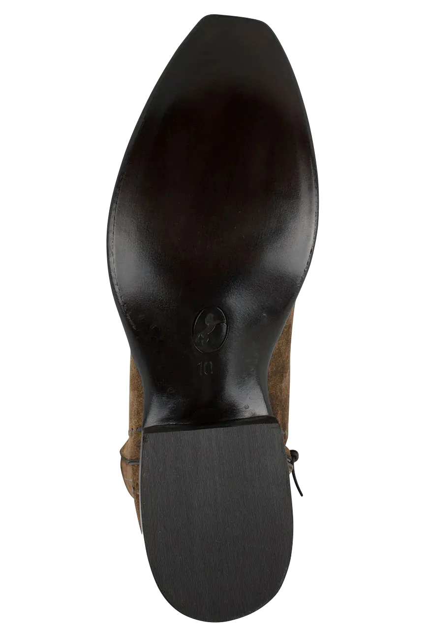 Stallion Lamb Zorro Ankle Boots - Vintage Camel