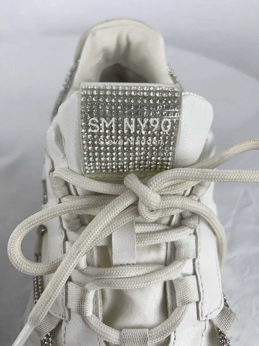 Steve Madden Women's Miracles White Tennis Shoes Size 10