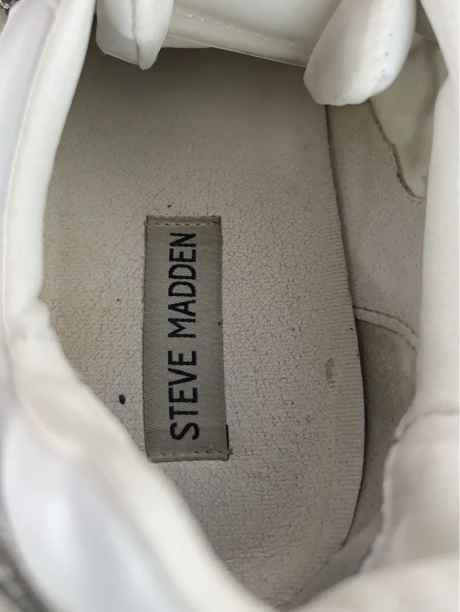 Steve Madden Women's Miracles White Tennis Shoes Size 10
