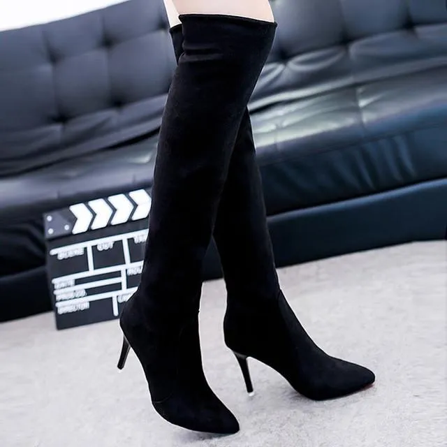 The High Boots Over The Knee